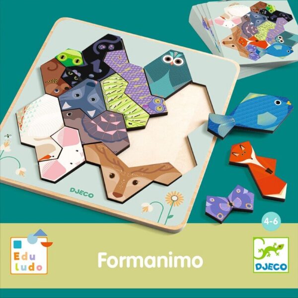 Djeco formanio kujude paigutamise mäng