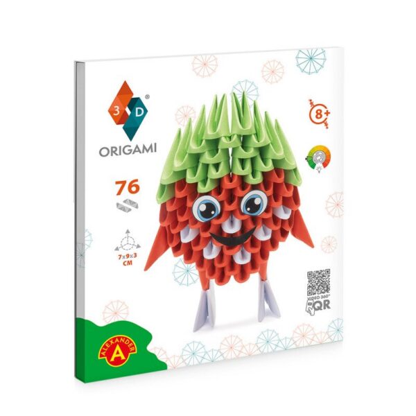 origami maasikas