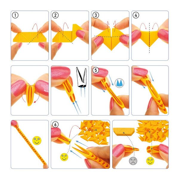 origami liblikas