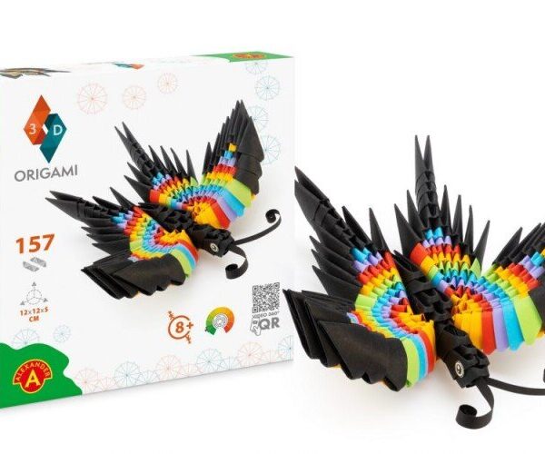 origami liblikas