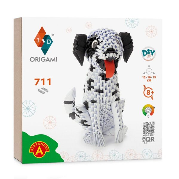 origami koer