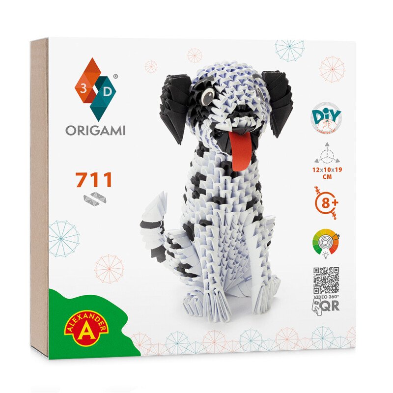 origami koer
