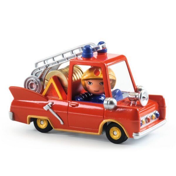 Djeco crazy motors tuletõrje auto