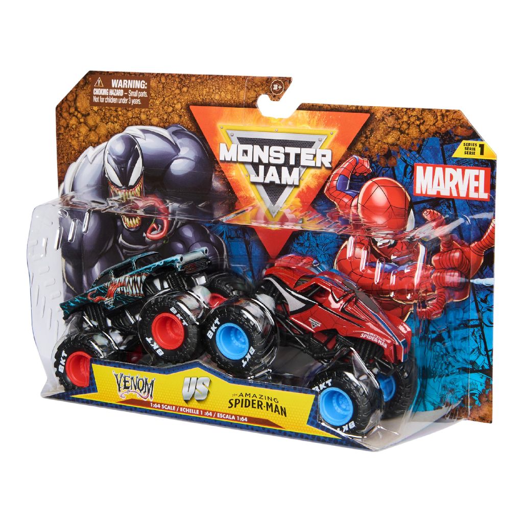 Monster Jam Marvel 2 autot 2014539 - Pilt 2