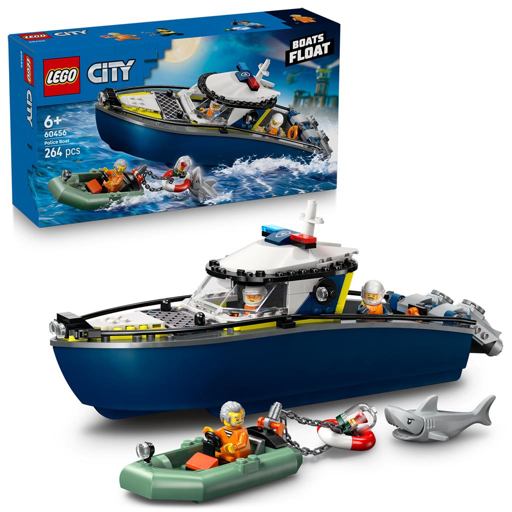 LEGO politsei jälituskaatri ehituskomplekt