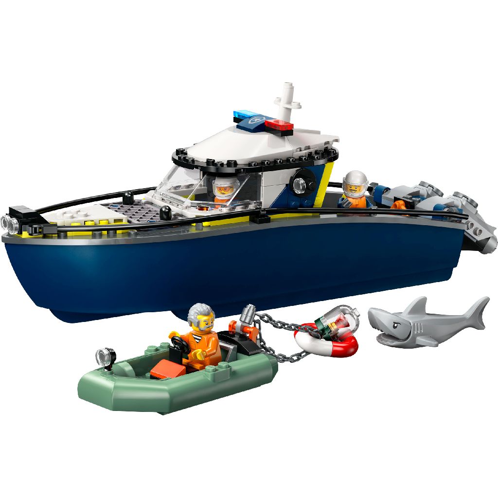 LEGO politsei jälituskaatri ehituskomplekt