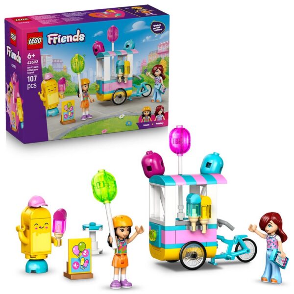 LEGO Friends jäätise ja õhupalliauto