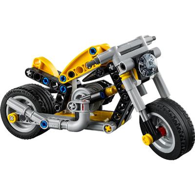 LEGO Technic kollane  mootorratas