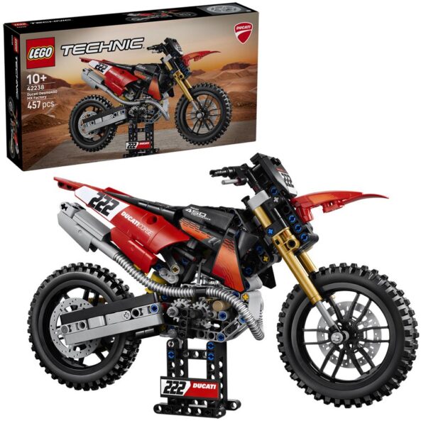Lego Technic mootorratas.
