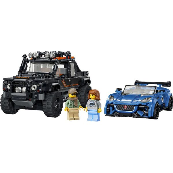 Lego Speed Jaguar ja Landrover