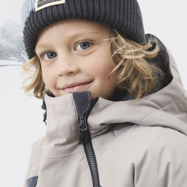 Color Kids musta halliga laste talvemüts